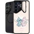 Disney Lilo and Stitch Stitch and Angel Galaxy S25 Plus Kickstand Case