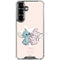Disney Lilo and Stitch Stitch and Angel Galaxy S26 Clear Case