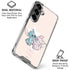 Disney Lilo and Stitch Stitch and Angel Galaxy S26 Plus Clear Case