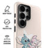 Disney Lilo and Stitch Stitch and Angel Galaxy S26 Ultra Impact Case