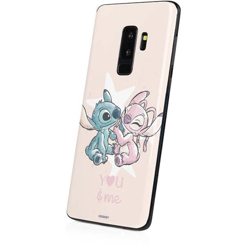 Disney Lilo and Stitch Stitch and Angel Galaxy S9 Plus Skin