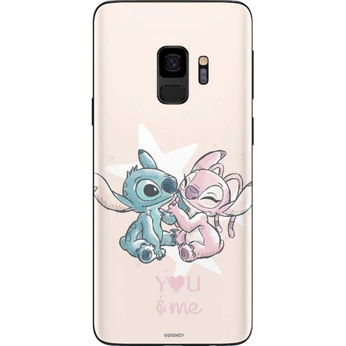 Disney Lilo and Stitch Stitch and Angel Galaxy S9 Skin
