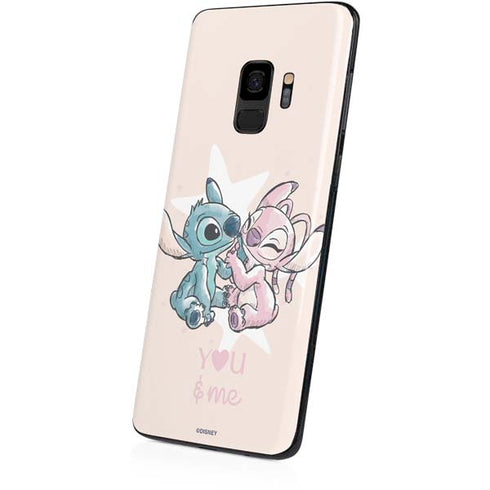 Disney Lilo and Stitch Stitch and Angel Galaxy S9 Skin