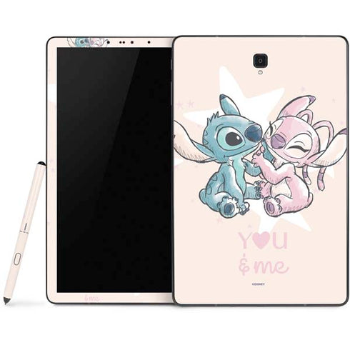 Disney Lilo and Stitch Stitch and Angel Samsung Galaxy Tab Skin