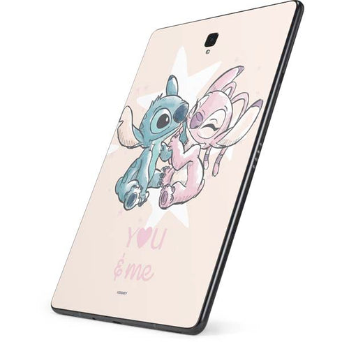 Disney Lilo and Stitch Stitch and Angel Samsung Galaxy Tab Skin