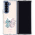 Disney Lilo and Stitch Stitch and Angel Galaxy Z Fold7 Clear Case