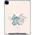 Disney Lilo and Stitch Stitch and Angel iPad Pro 12.9in (2020) Clear Case