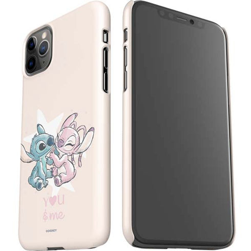 Disney Lilo and Stitch Stitch and Angel iPhone 11 Pro Max Lite Case