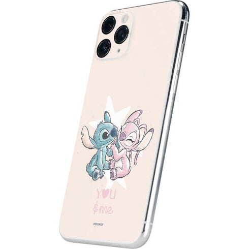Disney Lilo and Stitch Stitch and Angel iPhone 11 Pro Skin