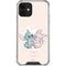 Disney Lilo and Stitch Stitch and Angel iPhone 12 Clear Case