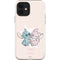 Disney Lilo and Stitch Stitch and Angel iPhone 12 Impact Case