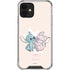 Disney Lilo and Stitch Stitch and Angel iPhone 12 Mini Clear Case