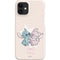 Disney Lilo and Stitch Stitch and Angel iPhone 12 Mini Lite Case