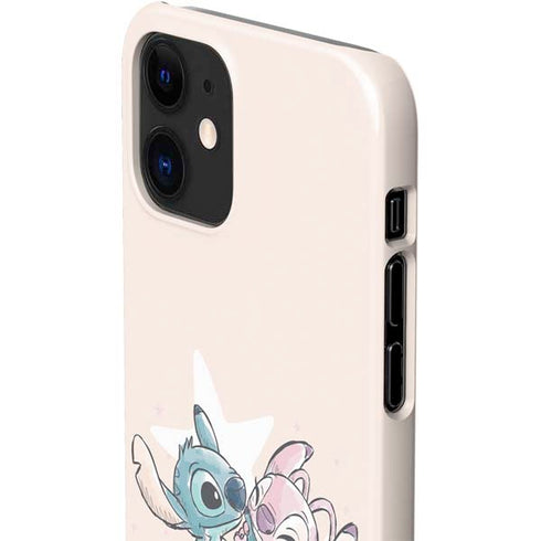 Disney Lilo and Stitch Stitch and Angel iPhone 12 Mini Lite Case