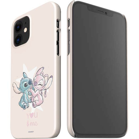 Disney Lilo and Stitch Stitch and Angel iPhone 12 Mini Lite Case