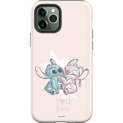 Disney Lilo and Stitch Stitch and Angel iPhone 12 Pro Impact Case