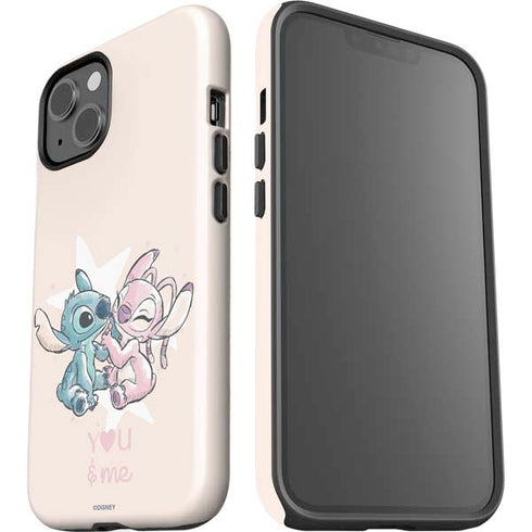 Disney Lilo and Stitch Stitch and Angel iPhone 13 Impact Case