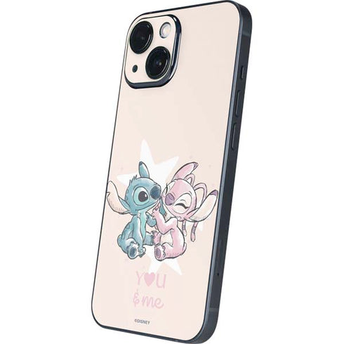 Disney Lilo and Stitch Stitch and Angel iPhone 13 Mini Skin