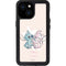 Disney Lilo and Stitch Stitch and Angel iPhone 13 Mini Waterproof Case
