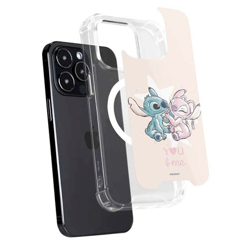 Disney Lilo and Stitch Stitch and Angel iPhone 13 Pro Max MagSafe Case