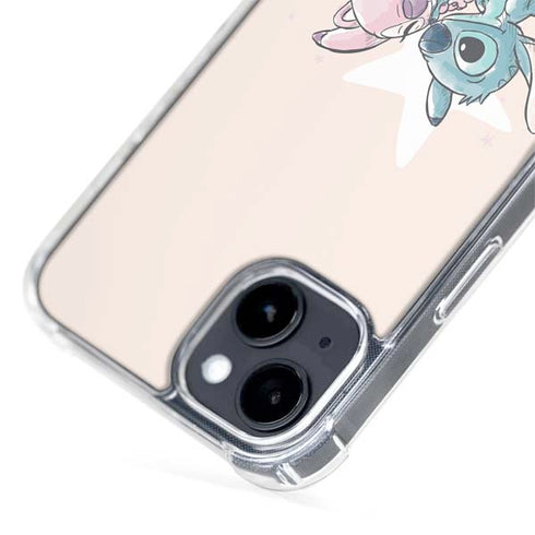 Disney Lilo and Stitch Stitch and Angel iPhone 14 MagSafe Case