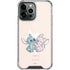 Disney Lilo and Stitch Stitch and Angel iPhone 14 Pro Max Clear Case