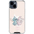 Disney Lilo and Stitch Stitch and Angel iPhone 15 Clear Case