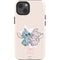 Disney Lilo and Stitch Stitch and Angel iPhone 15 Plus Impact Case