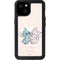 Disney Lilo and Stitch Stitch and Angel iPhone 15 Plus Waterproof Case