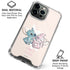 Disney Lilo and Stitch Stitch and Angel iPhone 15 Pro Max Clear Case