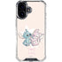 Disney Lilo and Stitch Stitch and Angel iPhone 16 Plus Clear Case