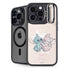 Disney Lilo and Stitch Stitch and Angel iPhone 16 Pro Max Kickstand Case