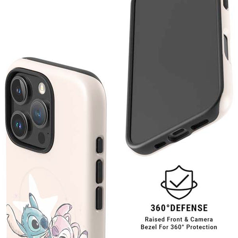 Disney Lilo and Stitch Stitch and Angel iPhone 16 Pro Max Magsafe Impact Case