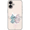 Disney Lilo and Stitch Stitch and Angel iPhone 16 Skin