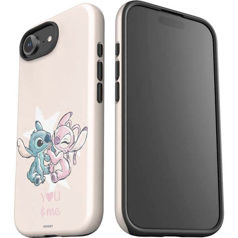 Disney Lilo and Stitch Stitch and Angel iPhone 16e Impact Case