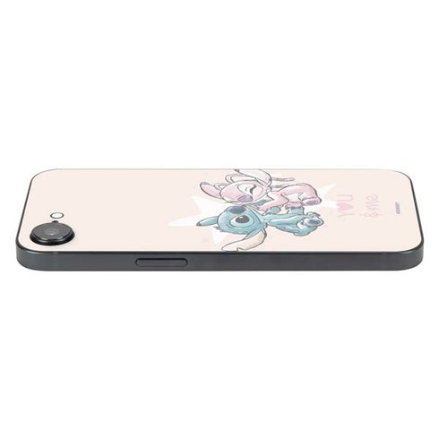 Disney Lilo and Stitch Stitch and Angel iPhone 16e Skin