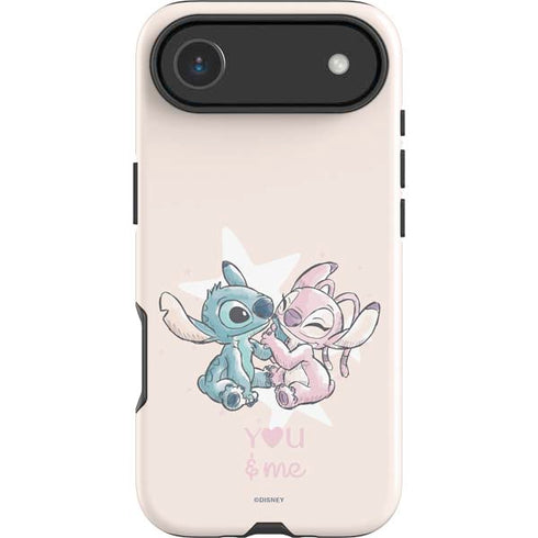 Disney Lilo and Stitch Stitch and Angel iPhone 17 Air Impact Case