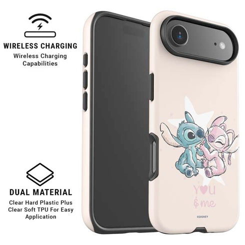 Disney Lilo and Stitch Stitch and Angel iPhone 17 Air Magsafe Impact Case