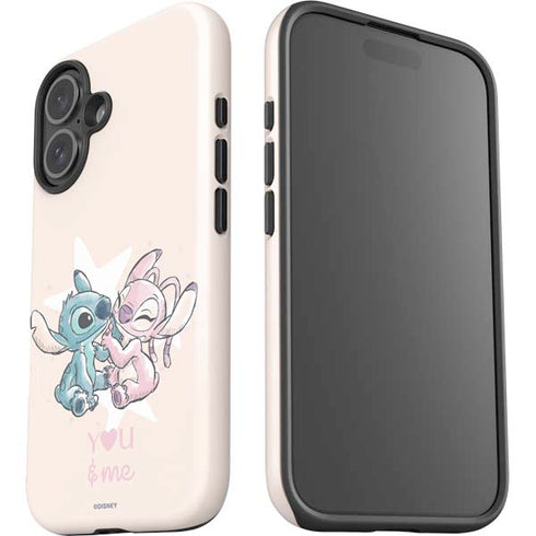 Disney Lilo and Stitch Stitch and Angel iPhone 17 Impact Case