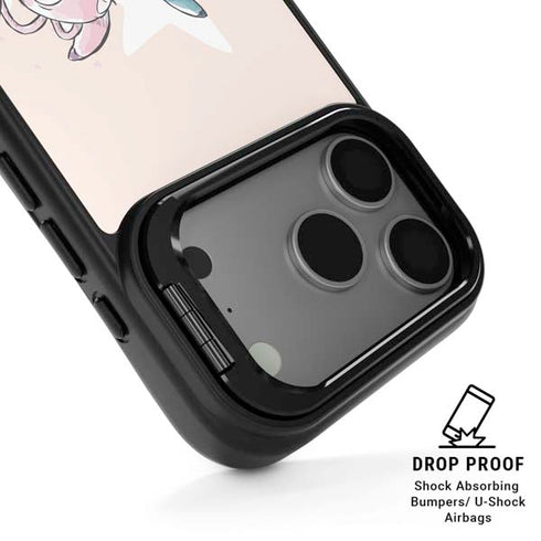 Disney Lilo and Stitch Stitch and Angel iPhone 17 Pro Kickstand Case