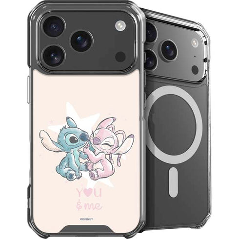 Disney Lilo and Stitch Stitch and Angel iPhone 17 Pro Max MagSafe Case