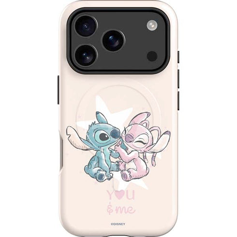 Disney Lilo and Stitch Stitch and Angel iPhone 17 Pro Max Magsafe Impact Case