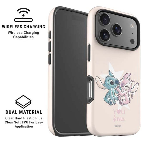 Disney Lilo and Stitch Stitch and Angel iPhone 17 Pro Max Magsafe Impact Case