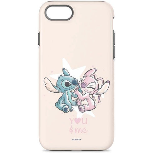 Disney Lilo and Stitch Stitch and Angel iPhone Cases