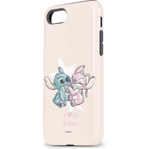 Disney Lilo and Stitch Stitch and Angel iPhone 7 Pro Case