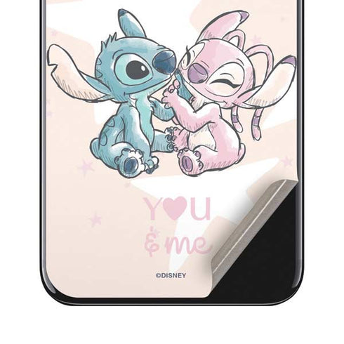 Disney Lilo and Stitch Stitch and Angel iPhone SE (2nd & 3rd Gen) Skin
