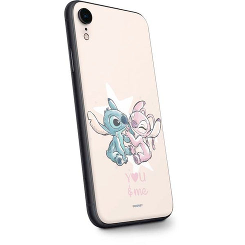 Disney Lilo and Stitch Stitch and Angel iPhone XR Skin