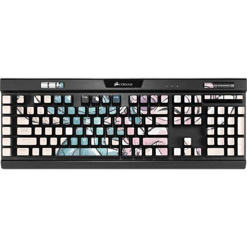 Disney Lilo and Stitch Stitch and Angel K95 RGB PLATINUM Mechanical Gaming Keyboard Skin