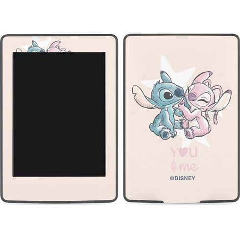 Disney Lilo and Stitch Stitch and Angel Amazon Kindle Skin