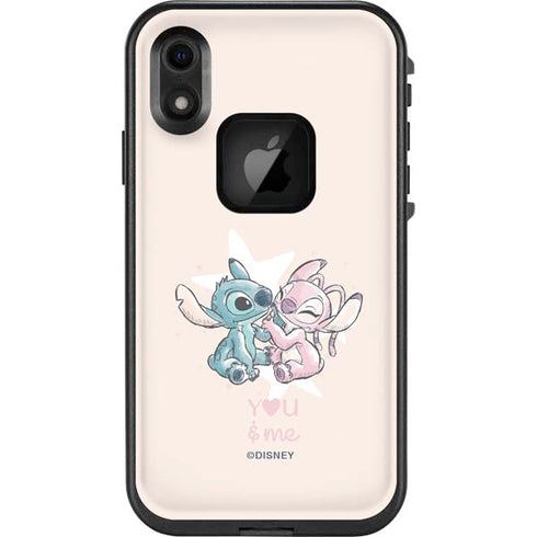 Disney Lilo and Stitch Stitch and Angel LifeProof Fre iPhone Skin